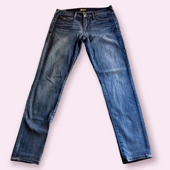👖 True religion Halle mid rise super skinny jeans womens - Picture 3 of 9